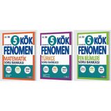 Belirtilmemiş Fenomen Okul 2025 5. Sınıf Matematik + Türkçe + Fen Kök Soru Seti 3 Kitap Güncel Müfredat