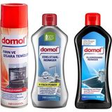 Belirtilmemiş Fırın Temizleyici Köpük 500ML+ÇELIK ve Krom Evye Tem.+Cam 250ML ve Seramik Yüzey Tem. 300ML