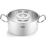 Belirtilmemiş Fissler Profi Cam Kapak Kısa Tencere 24 cm