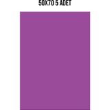 Belirtilmemiş Fon Kartonu 120GR 50X70 cm 5 Adet Mor
