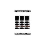 Belirtilmemiş Fontenay Saç Dolgunlaştırıcı Keratin Fibers Orta Kahve Topik Saç Tozu 50GR X3