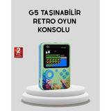 Belirtilmemiş G5 Taşınabilir Game Box 500 Oyunlu Şarjlı Mini Oyun Konsolu