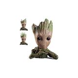 Belirtilmemiş Galaksinin Koruyucuları Baby Groot Figür Elleri Çenesinde Saksı Kalemlik Pla Büyük 15 cm