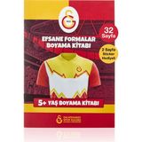 Belirtilmemiş Galatasaray Boyama Kitabı Efsane Formalar 5 Yaş Üzeri - Sticker Hediyeli Lisanslı Orijinal
