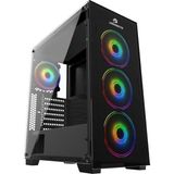 Belirtilmemiş Gamebooster Gb-Pe05B 600W 80+ Usb3.0 Full Siyah Tempered Glass Rgb Fanlı Kasa Boş Bilgisayar Kasası - yok