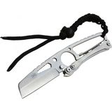 Belirtilmemiş Gear Hit Cutter TX01 Kamp Bıçağı Metal 19 cm - Ipli Sap, Kılıflı