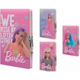 Belirtilmemiş Gıpta Kilitli Hatıra Defteri Barbie İp Dikişli Sert Kapak 14X20Cm 96 Yaprak - Yok