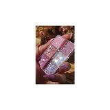 Belirtilmemiş Glitter Far-Yüz Vücut Simi Paleti Pembe 4 Parlak Glitter