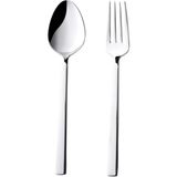 Belirtilmemiş Gümüş 12 Parça 6 Kişilik Yemek Kaşığı Yemek Çatalı Seti Takımı Ergonomik Kullanım İçin