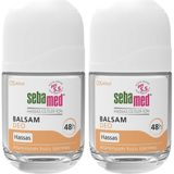 Belirtilmemiş Hassas Ciltlere Özel 48 Saat Etkili Kadın Erkek Balsam Roll-On Deodorant 50ML Set - 2 Adet