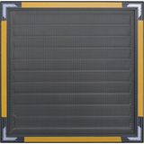 Belirtilmemiş Havalandırma Menfez Alüminyum Uzun Süreli Kullanım - Antrasit - 40 CM X 40 CM