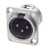 Belirtilmemiş Hepa-Merz Hepa Merz SFC-SR11 Xlr Şase Erkek Canon 3 Pinli Xlr Şase Konnektör