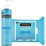 Belirtilmemiş Hydro Boost Water Gel Temizleyici 200 ml ve Makyaj Temizleme Mendili 25' Li