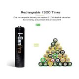 Belirtilmemiş I-Gen G821 8'li Pil Şarj Aleti + 4 Adet Aa Pro 2950 Mah + 4 Adet Aaa Pro 1100 Mah Şarjlı Kalem Pilli Set 1.2V Ni-Mh