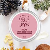 Belirtilmemiş Jiyu Krem DEODORANT%100 Doğal Ter Kokusu Önleyici Koltuk Altı Beyazlatıcı (Krem Roll-On) 50 Ml.