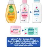 Belirtilmemiş Johnson’s Bebek Bakım Seti Doğal İçerikli 200 ml Şampuan, 200 ml Bebek Yağı, 200 ml Bebek Pudrası