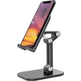 Belirtilmemiş Katlanabilir Ayarlanabilir Masaüstü Telefon Tutucu Stand 4-9 İnç Krem Renkli Plastik Akrobat Özellikli
