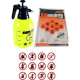Belirtilmemiş Killmethtin Wp Islanabilir Toz 2.5WP 30GR/TAHTAKURUSUAKREP Pire Ilacı/2lt Pomps