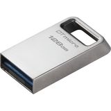 Belirtilmemiş Kingston DTMC3G2-128GB Metal USB 3.2 Gen 1 Flash Bellek 200MB-S Siyah Uyumlu iPhone Modelleri