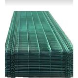 Belirtilmemiş Konsep Panel Çit Sade | Galvanizli Yeşil Çelik Panel Tel Çubuklu - 75cmx250cm