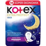 Belirtilmemiş Kotex Extra Protect Hijyenik Ped Gece 14 Lü - diğer