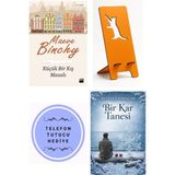 Belirtilmemiş Küçük Bir Kış Masalı - Maeve Binchy + Telefon Tutucu + Bir Kar Tanesi