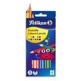 Belirtilmemiş Kuru Boya Kalemi 12LI Kutu - 0-Kahverengi