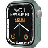 Belirtilmemiş Labs 8/7 Uyumlu New Slim Kılıf 45MM, Ekran Koruyuculu Akıllı Saat Kılıfı (Yeşil)