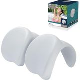 Belirtilmemiş Lay-Z-Spa Boyun Yastığı Seti 25 x 19,5 x 17,5 cm | Şişirilebilir Jakuziler, Baş ve Boyun Destek Aksesuarları Için Yastıklı Spa Kafalıkları