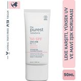 Belirtilmemiş Leke Karşıtı ve Cilt Tonu Eşitleyici Renkli Güneş Koruyucu Krem Spf 50, 50 ml