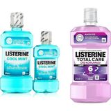 Belirtilmemiş Listerine Coolmint Ağız Bakım Suyu 500 ml 250 ml Listerine, Total Care, Koruyucu, 6 Etkili F