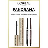 Belirtilmemiş Loreal Paris Panorama Hacim Veren Maskara Siyah Infaillible Jel Eyeliner Göz Makyajı Seti