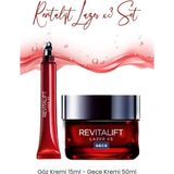 Belirtilmemiş Loreal Paris Revitalift Lazer X3 Yaşlanma Karşıtı Gece ve Göz Kremi