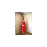 Belirtilmemiş Makam Bayrak Kırmızı Renkli 1 Adet Ölçüler ile Türkiye Bayrağı Desenli