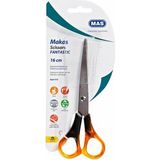 Belirtilmemiş Mas Büro Makası Fantastik Paslanmaz Çelik 16 Cm 410 (12 Li Paket) - Yok
