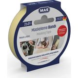 Belirtilmemiş Mas Krepe Bandı Maskeleme Bantı 19 Mm X 40 Metre 2649 - Yok
