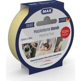 Belirtilmemiş Mas Krepe Bandı Maskeleme Bantı 25 Mm X40 Metre 2650 - Yok