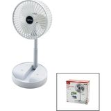 Belirtilmemiş Masa Üstü Vantilatör USB Şarjli Katlanir Fan=16.4cm - Uzayan AYAK=12.5-19CM 180 Derece Dönebilen Te