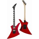 Belirtilmemiş Maxword DG-34RD Kelly Kasa Floyde 2x Zebra Humbucker Manyetik Elektro Gitar
