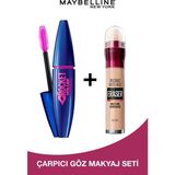 Belirtilmemiş Maybelline Volum' Express Rocket Ekstra Siyah Maskara Instant Anti Age Hacim Verici Özellikli 8 Kat Hacim 01 Light