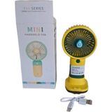 Belirtilmemiş Meyve Figürlü Masaüstü Standlı Mini El Fanı Şarjlı Taşınabilir Vantilatör - Sarı