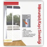 Belirtilmemiş Mıknatıslı Kapı Sinekliği Beyaz - 1 Adet