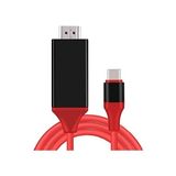 Belirtilmemiş Mindorlen USB C - HDMI Kablosu 1,8 M 4k, Usb-C HDMI Adaptörü MacBook Pro, iPad Air, Chromebook, Surface Book, Galaxy S20 S22 ve Daha Fazlası Için HDMI Usbc Konnektörü