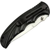 Belirtilmemiş Mtech Handsome 451 Gri Kamp Çakı 21CM - Yarı Otomatik, Kemerlikli