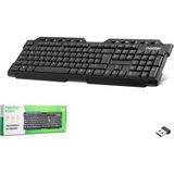 Belirtilmemiş Nodar Nd864 Kablosuz Multimedya Klavye Smart Tv Uyumlu - Siyah - Yok
