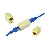 Belirtilmemiş OEM RJ45 Barel Konnektör Beyaz RJ45 Birleştirici Yüksek Hız ve Dayanıklı Tasarım ile