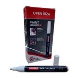 Belirtilmemiş Open Paint Marker Siyah Renk Etiket Yazı Kalemi 1 Adet Beyaz Renk Su Geçirmez Özellikli
