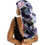 Belirtilmemiş Örgüler Bonnet Uyku Ekstra Büyük Uzun Saç Aksesuarları Örgü Kol Eşarp Locs Scrunchie Çift Katmanlı