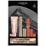 Belirtilmemiş Panorama Maskara & Glotion 902 & Matte Resistance Likit Mat Ruj - 115 - 000 BLACK