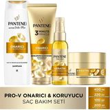 Belirtilmemiş Pantene Onarıcı & Koruyucu Yıpranmış Saçlar İçin Saç Bakım Seti Derinlemesine Bakım - Sarı - Şeffaf
